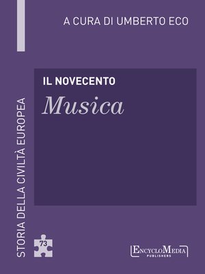 cover image of Il Novecento--Musica